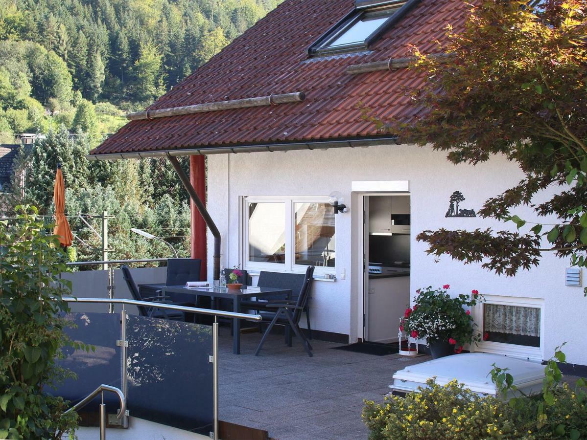 Ferienwohnung Am Eiberg Бад-Вільдбад Екстер'єр фото